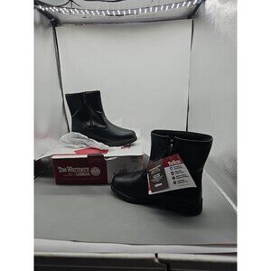 TOE WARMERS of CANADA MEN'S TRACK WATERPROOF LEATHER  ZIP 11.5 New